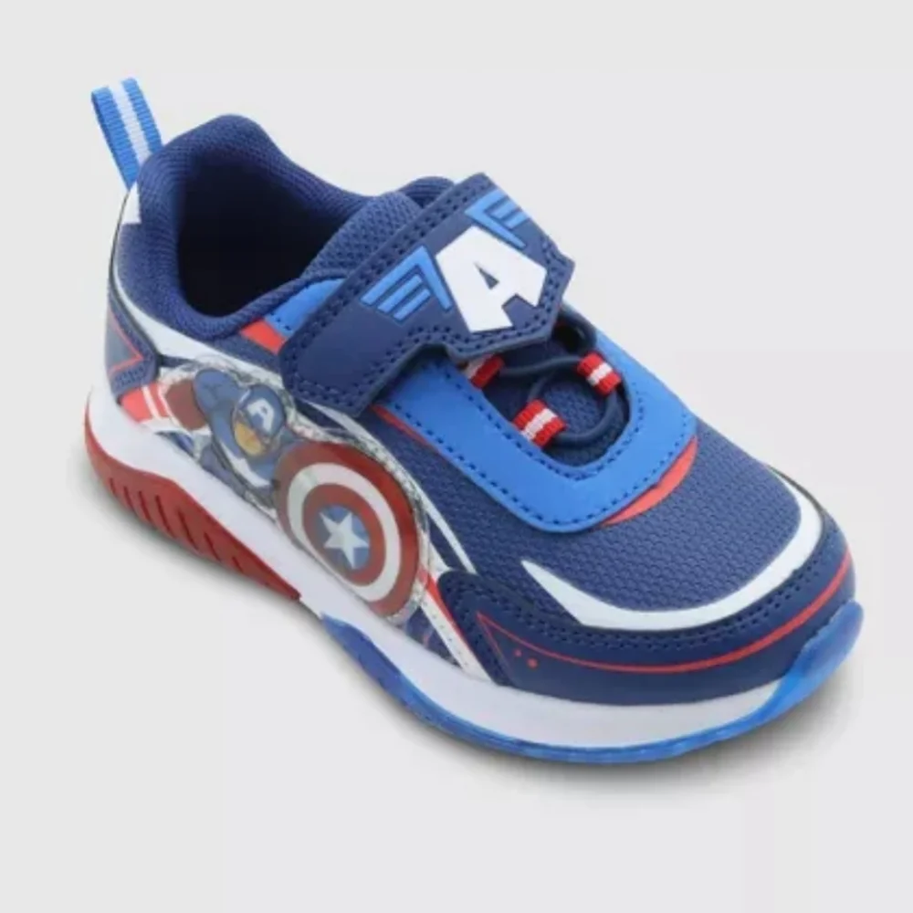 Disney Blue and Red Captain America Sneakers
